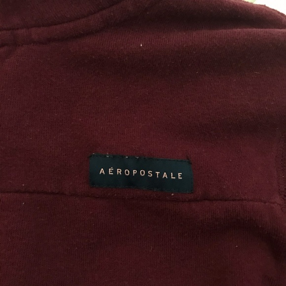 Aeropostale Quarter Zip Sweatshirt - Picture 2 of 3